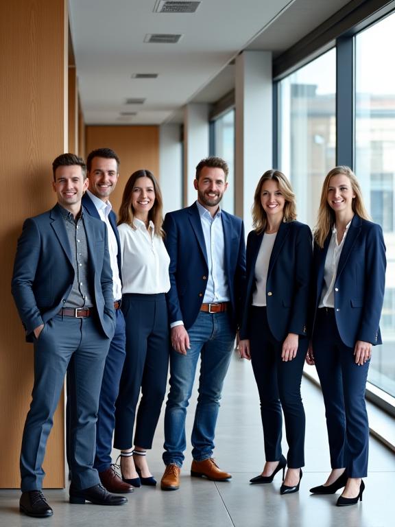 Das Team von Asgergert Buchhaltung & Beratung in ihrem Wiener Büro